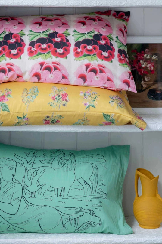 .Lazybones Summerland Pillowcase set