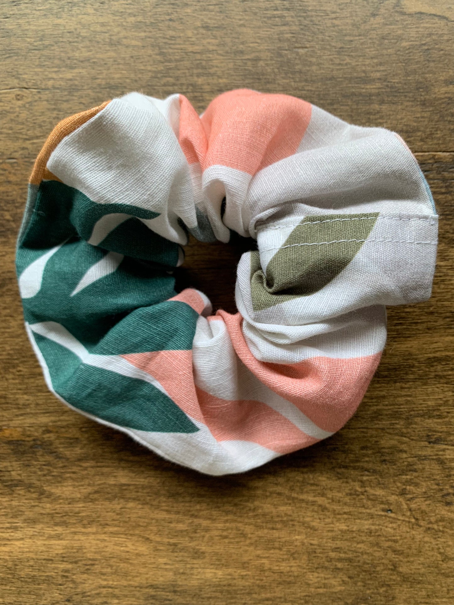 Scrunchie Linen Mid Century Pastel