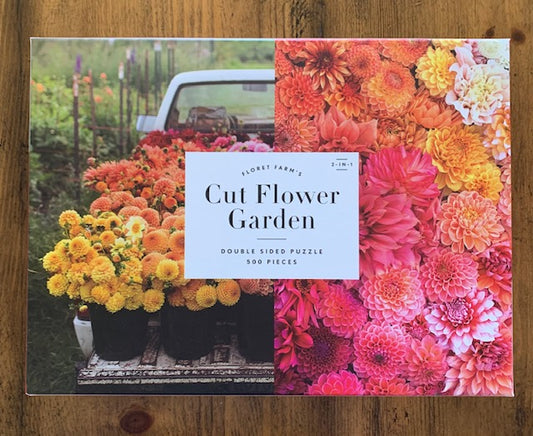 Floret Farm's Cut Flower Garden Double Sided 500 Piece Puzzle