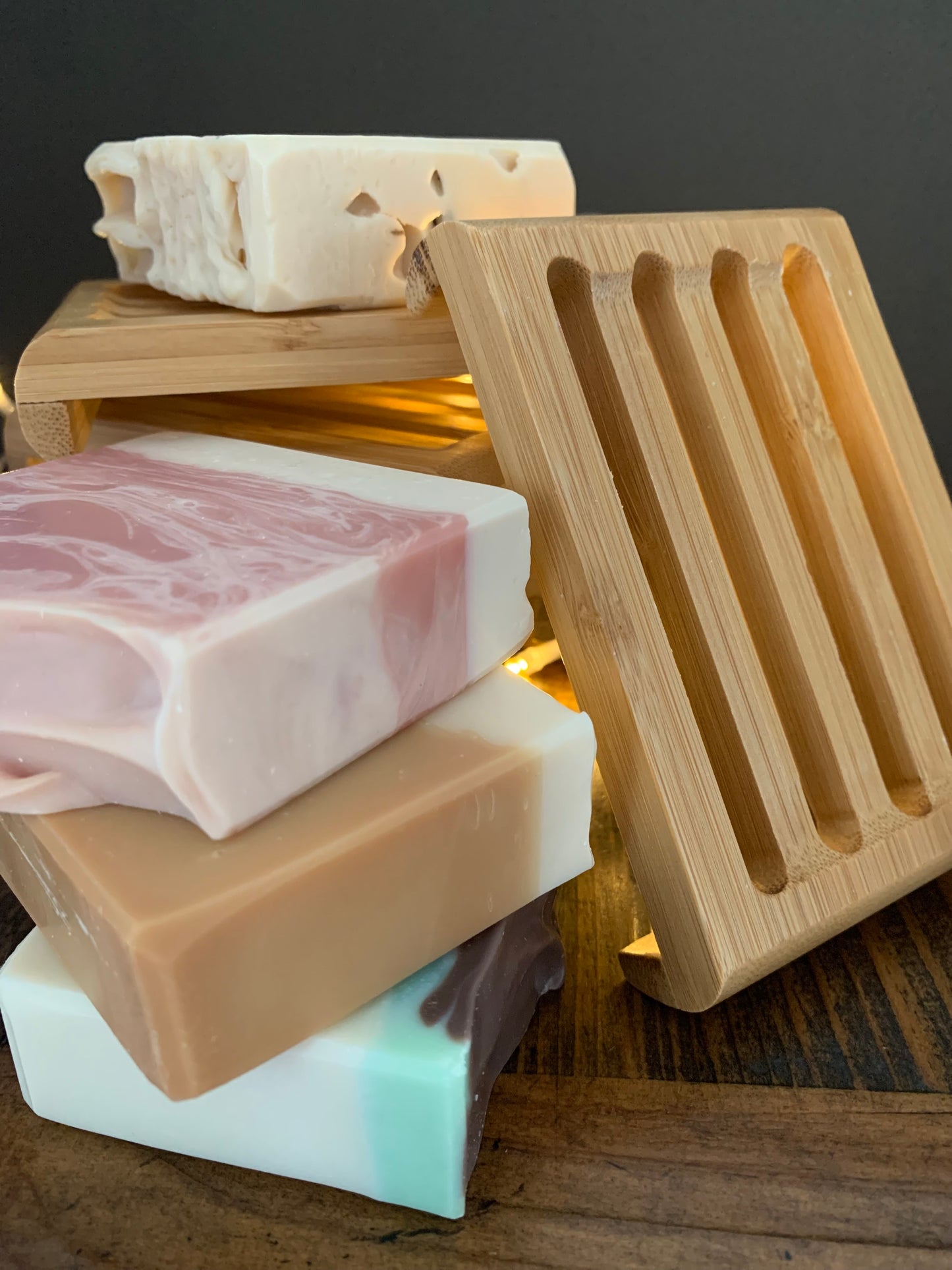 Handmade Soap Cinnamon Slice